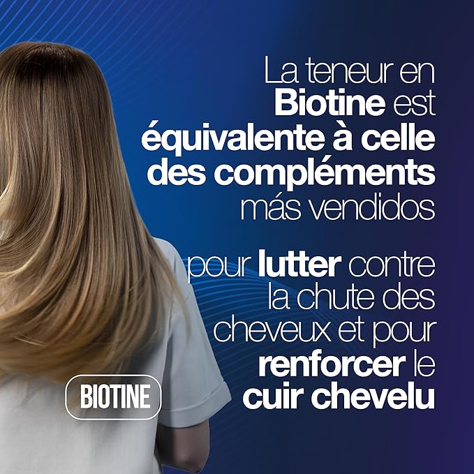 Collagene et Acide Hyaluronique avec Biotine. 240 comprimés à haute dose pour Cheveux, Peau, Ongles