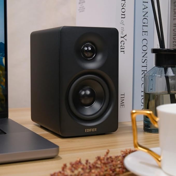 Edifier M60 2.0 Haut-parleurs Bibliothèque, Bluetooth 5.3, 66W RMS
