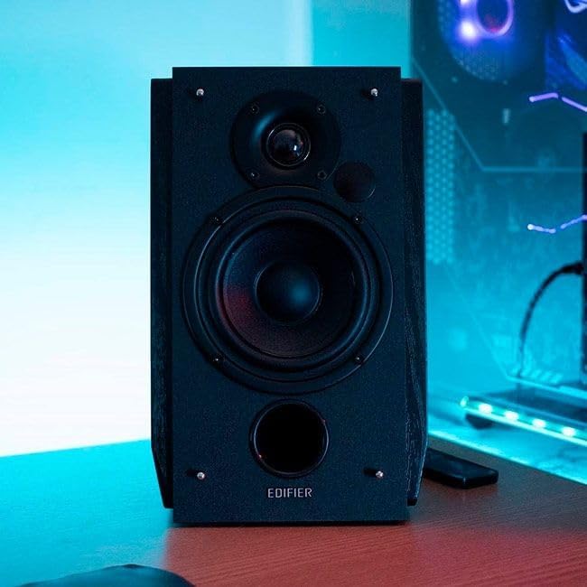 Edifier R1700BT Enceintes de Bibliothèque Bluetooth Actives Paire d’étagères