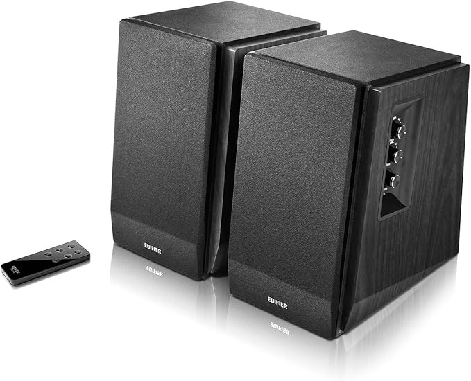 Edifier R1700BT Enceintes de Bibliothèque Bluetooth Actives Paire d’étagères