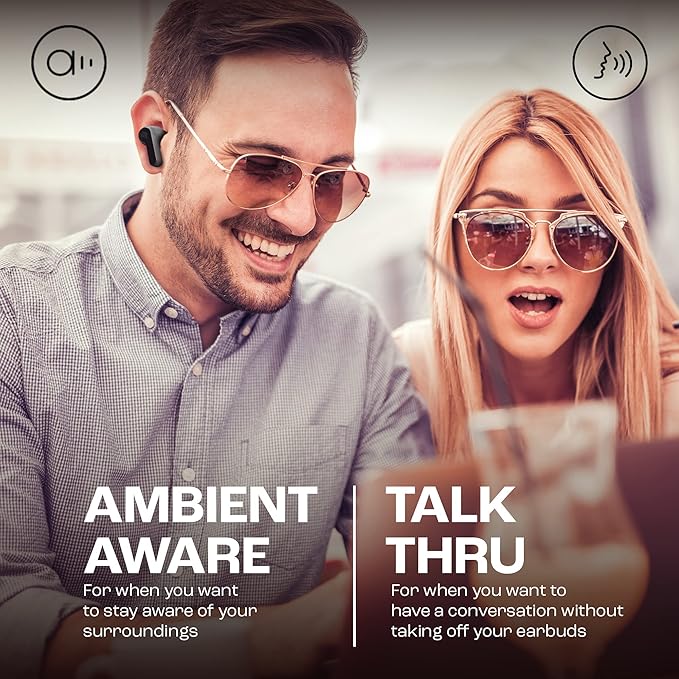 JBL Wave Beam, Écouteurs Intra-Auriculaires sans Fil, Résistance à l'Eau IP54 et IPX2