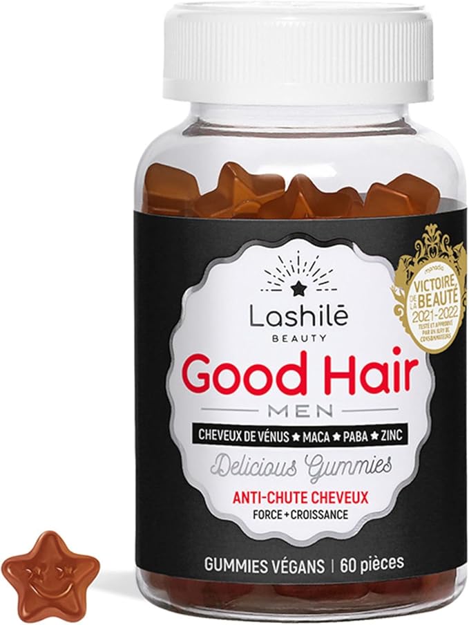 Lashilé Beauty - Complément Alimentaire - Anti-Chute Cheveux &amp; Renforcement Capillaire