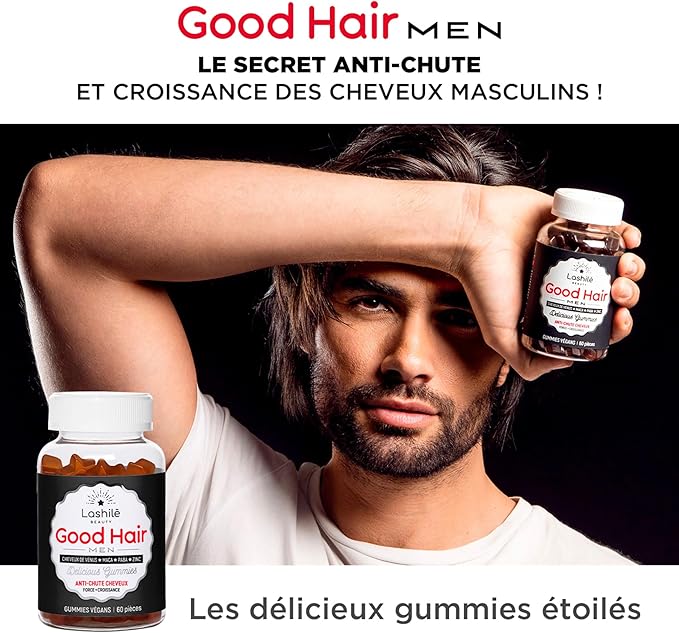 Lashilé Beauty - Complément Alimentaire - Anti-Chute Cheveux &amp; Renforcement Capillaire