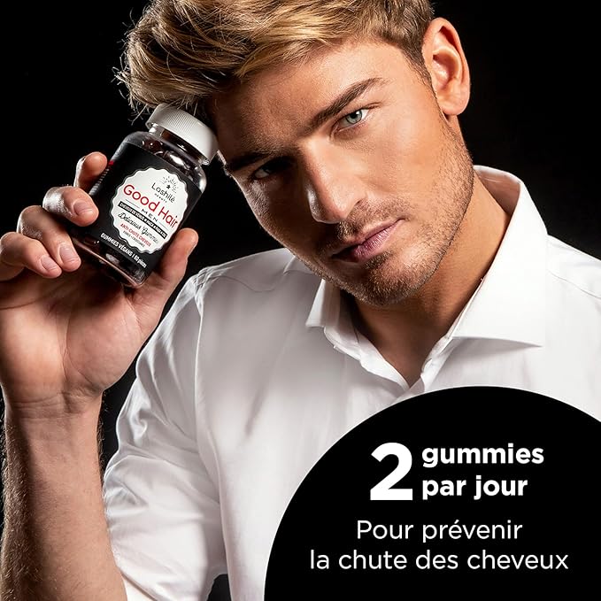 Lashilé Beauty - Complément Alimentaire - Anti-Chute Cheveux &amp; Renforcement Capillaire