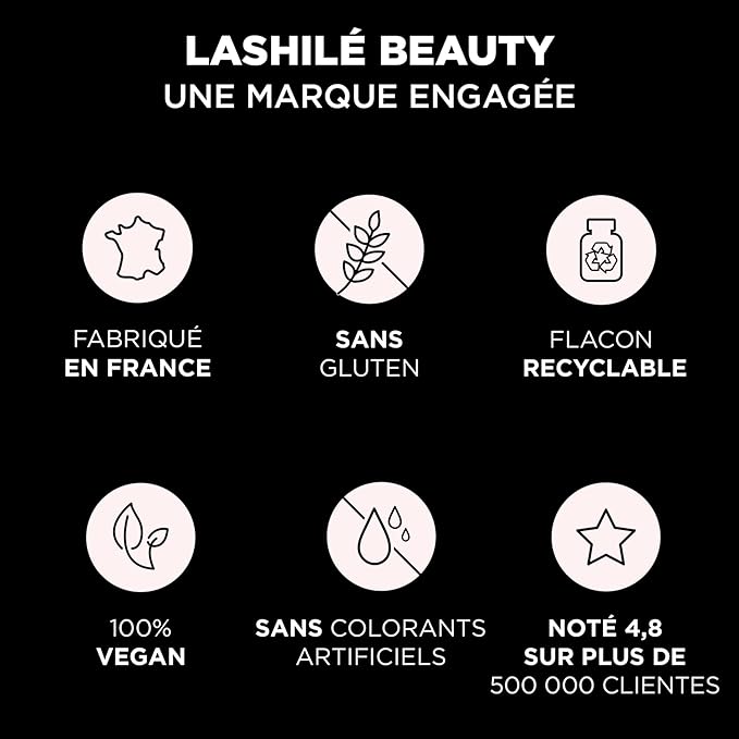 Lashilé Beauty - Complément Alimentaire - Anti-Chute Cheveux &amp; Renforcement Capillaire