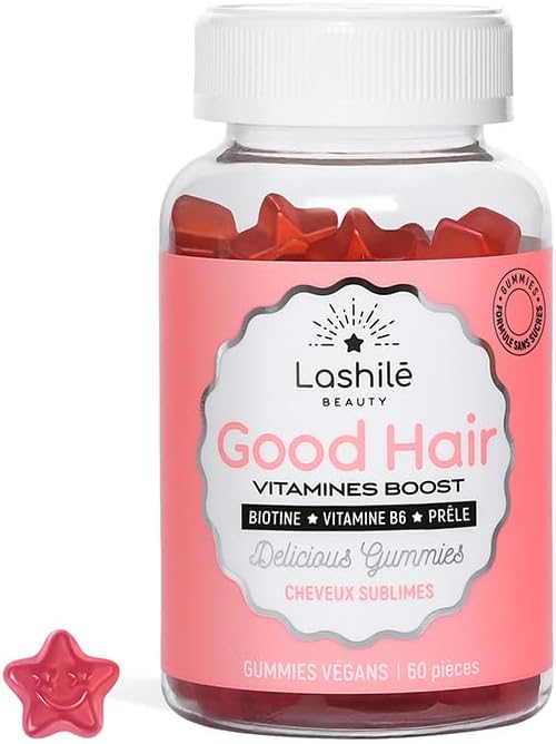 Lashilé Beauty - Complément Alimentaire Cheveux - Pousse accélèrée Croissance