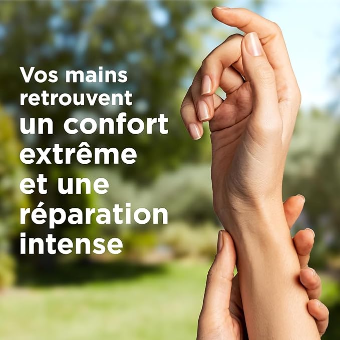 Le Petit Marseillais - Crème Mains Réparation Peaux Abîmées et Desséchées (lot de 2 tubes de 75 ml)