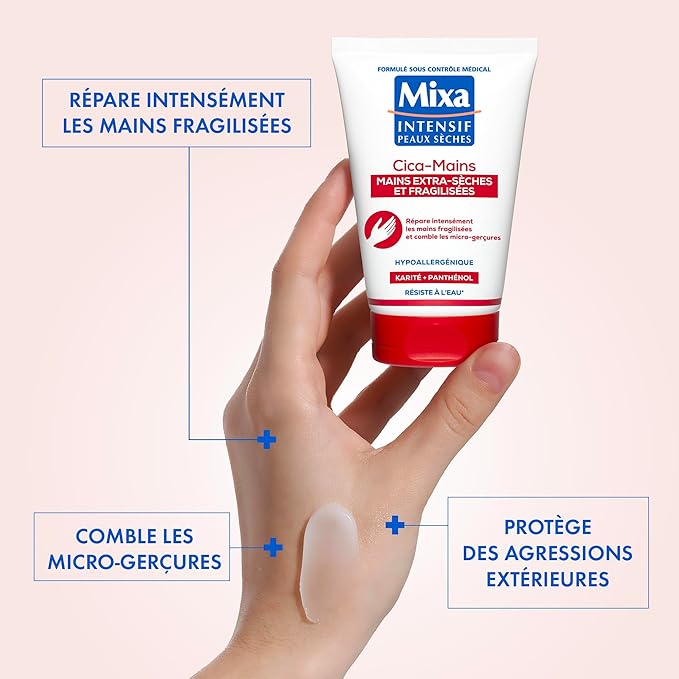 Mixa Cica Crème Mains Réparatrice Intense