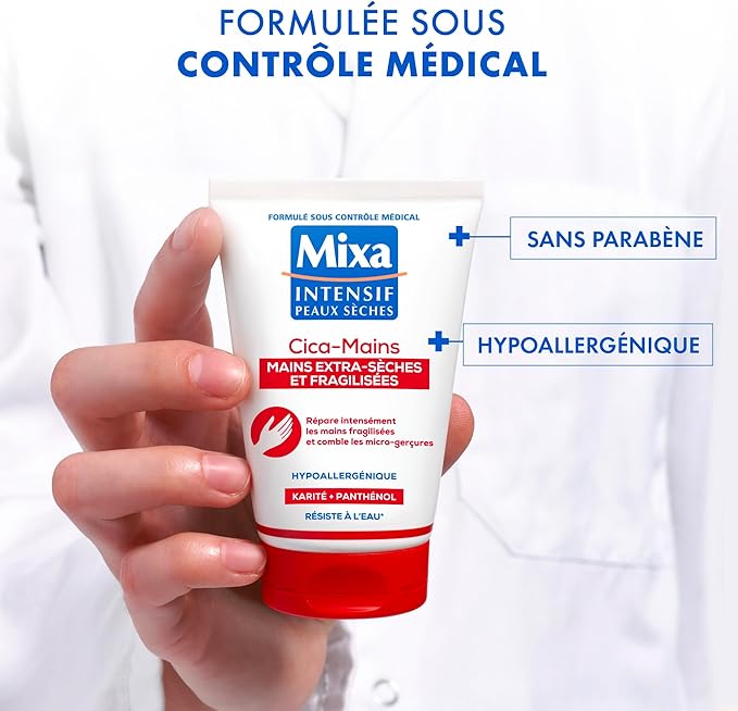 Mixa Cica Crème Mains Réparatrice Intense