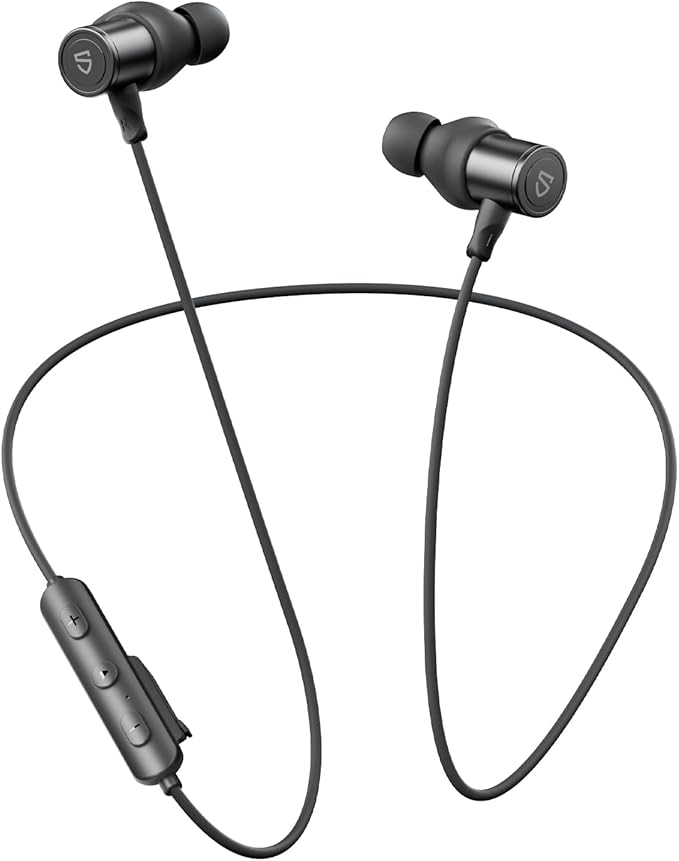 SoundPEATS Q40HD Casque Bluetooth à Collier, Écouteurs sans Fil Hi-Res Audio avec LDAC