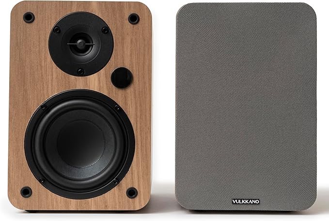 VULKKANO A4 Enceintes Monitoring Active avec Woofer 4", Bluetooth 5.0