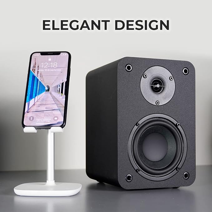 VULKKANO A4 Enceintes Monitoring Active avec Woofer 4", Bluetooth 5.0