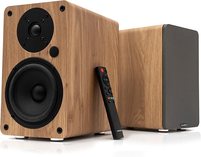 VULKKANO A5 Arc Enceintes Monitoring Active avec Woofer 5.25", Bluetooth 5.0
