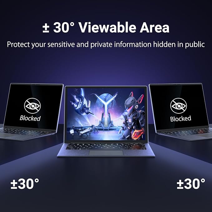 ZOEGAA Écran de confidentialité magnétique pour ordinateur portable Surface Studio